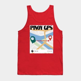 Filipino Lip Pointing: Navigating with Humor Tank Top